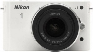 Nikon 1 J1 Kit 10 - 30mm VR White