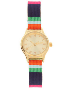 часы Asos Stripe Strap Watch