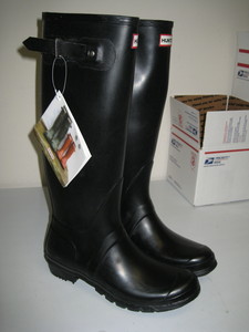 Mouse over image to zoom   Hunter Rain Boot Original Classic Tall Black р-р 40-41