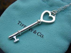 Tiffany Heart Key