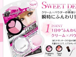 Kose Cosmagic Sweet Deco Cheek Blush with Blush & Puff