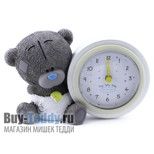 Часы настольные "Мишка в памперсе"