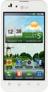 Смартфон LG P970 Optimus white