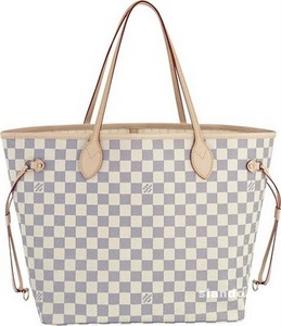 Сумочка Damier Azur Neverfull MM