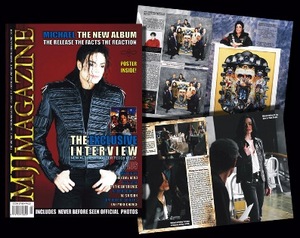 MJJMAGAZINE THE MICHAEL JACKSON MAGAZINE #3 + POSTER