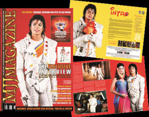 MJJMAGAZINE THE MICHAEL JACKSON MAGAZINE #6 + POSTER