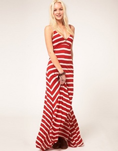 Denim & Supply By Ralph Lauren Stripe Maxi Dress