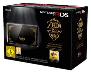 Nintendo 3DS Black Limited Edition Legend of Zelda