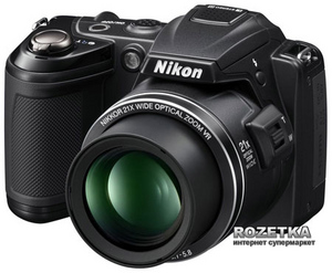 Фотоаппарат Nikon CoolPix L120 Black
