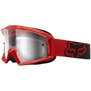 Маска Fox Racing The Main Bright Red/Clear Goggles