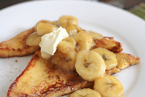 French toast banana