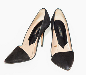 туфли с треугольным носом