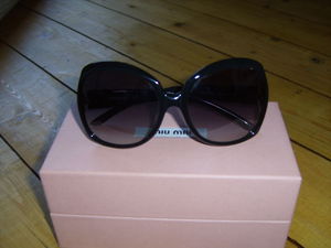 Miu miu oversized sunglasses