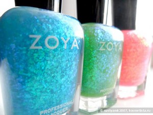 Zoya Spring 2012: Fleck Effect