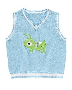 Grasshopper Sweater Vest