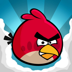 Держатель для карточек "Angry birds"