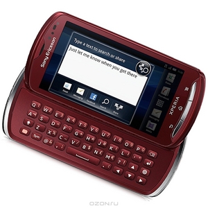 Sony Ericsson Xperia Pro, Red