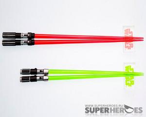 Star Wars — Darth Vader & Yoda Lightsaber Chopsticks Set