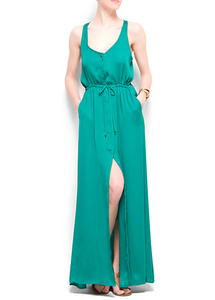 Split maxi-dress MNG