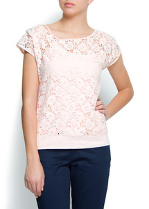 Lace t-shirt MNG