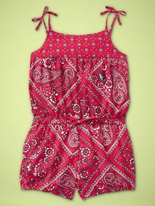 Paisley romper