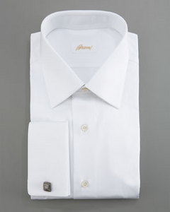Brioni French-Cuff Dress Shirt