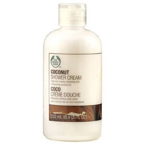 Coconut shower cream