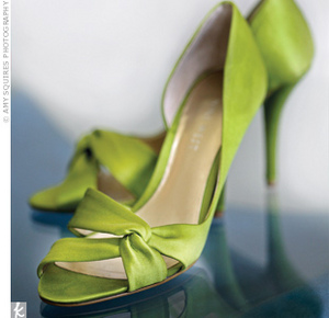 Зеленые туфли