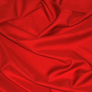 Red fabric