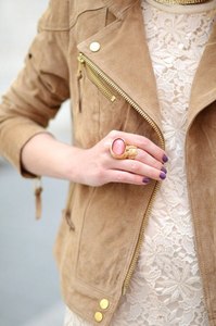 mocca suede jacket