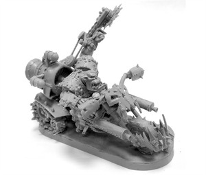 ForgeWorld Ork WarBoss on WarBike