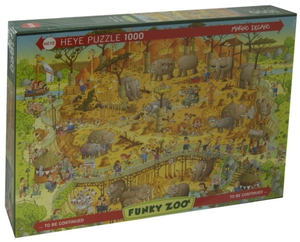 Puzzle-1000 Heye "Африканский зоопарк" (29639)