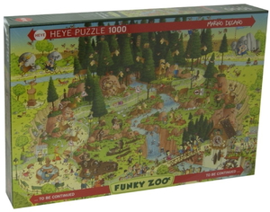 Puzzle-1000 Heye "Лесной зоопарк" (29638)