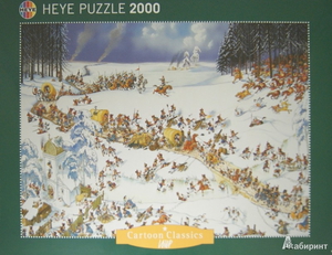 Puzzle-2000 Heye "Отступление Наполеона" (29566)