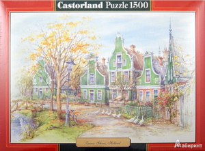 Puzzle  Castorland 1500 элементов, "Голландия" (C-151066)