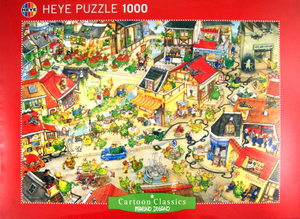 Puzzle-1000 "Город драконов" Marino Degano, Classics (29406)