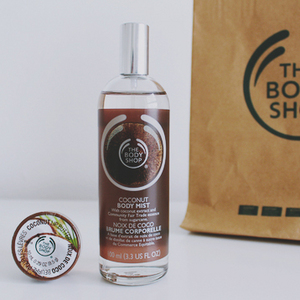the body shop coconut body spray