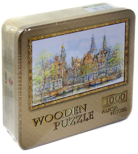 Puzzle-1000  Стелла+ "Амстердам. Вдоль канала" (10065)