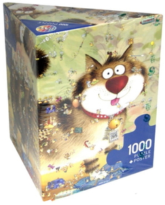 Puzzle-1000 Heye "Кошачья жизнь", Degano (29569)