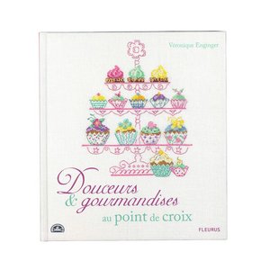 Книга "Douceurs & gourmandises au point de croix"