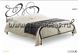 Кованая кровать