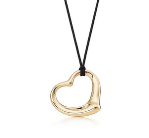 Tiffany Elsa Peretti Open Heart pendant