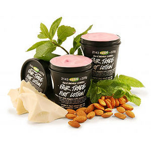 Lush Fair Trade Foot Lotion Розовые пяточки