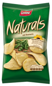 Naturals mit Rosmarin | Lorenz Snack-World