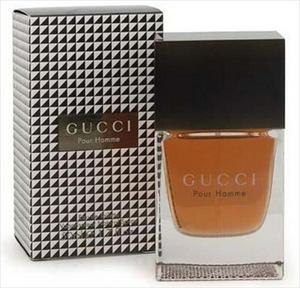 gucci pour homme в коричневом пузырьке