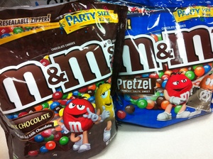 большой пакет  M&M's