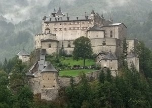 Австрия, Зальцбург,  Burg Hohenwerfen