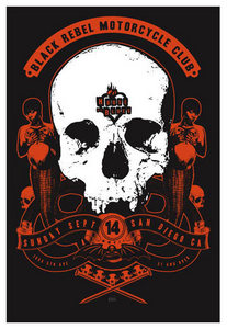 Black Rebel Motorcycle Club Poster