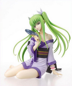 C.C. in kimono figure
