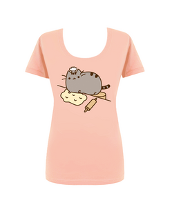 Baker Pusheen T-shirt (womens)